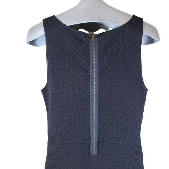 Ganni Mini Bodycon Dress Size Medium Black Cocktail Designer Clubwear Sleeveless - Picture 7 of 7